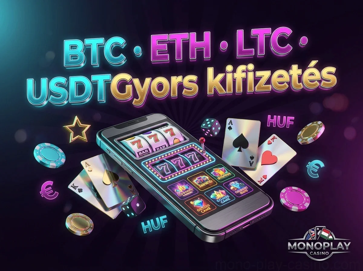 BTC · ETH · LTC · USDTGyors kifizetés